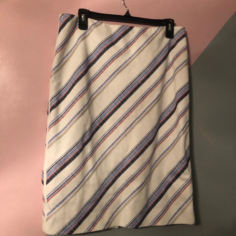 White skirt